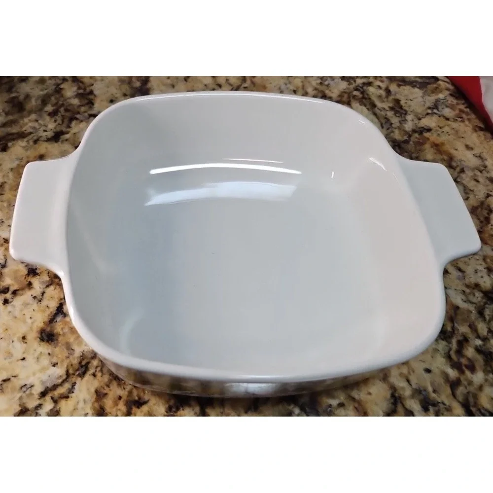2 Corning Ware Lechalote Casserole  1qt A-1-B Without Lid, P-43-B w/o Lid